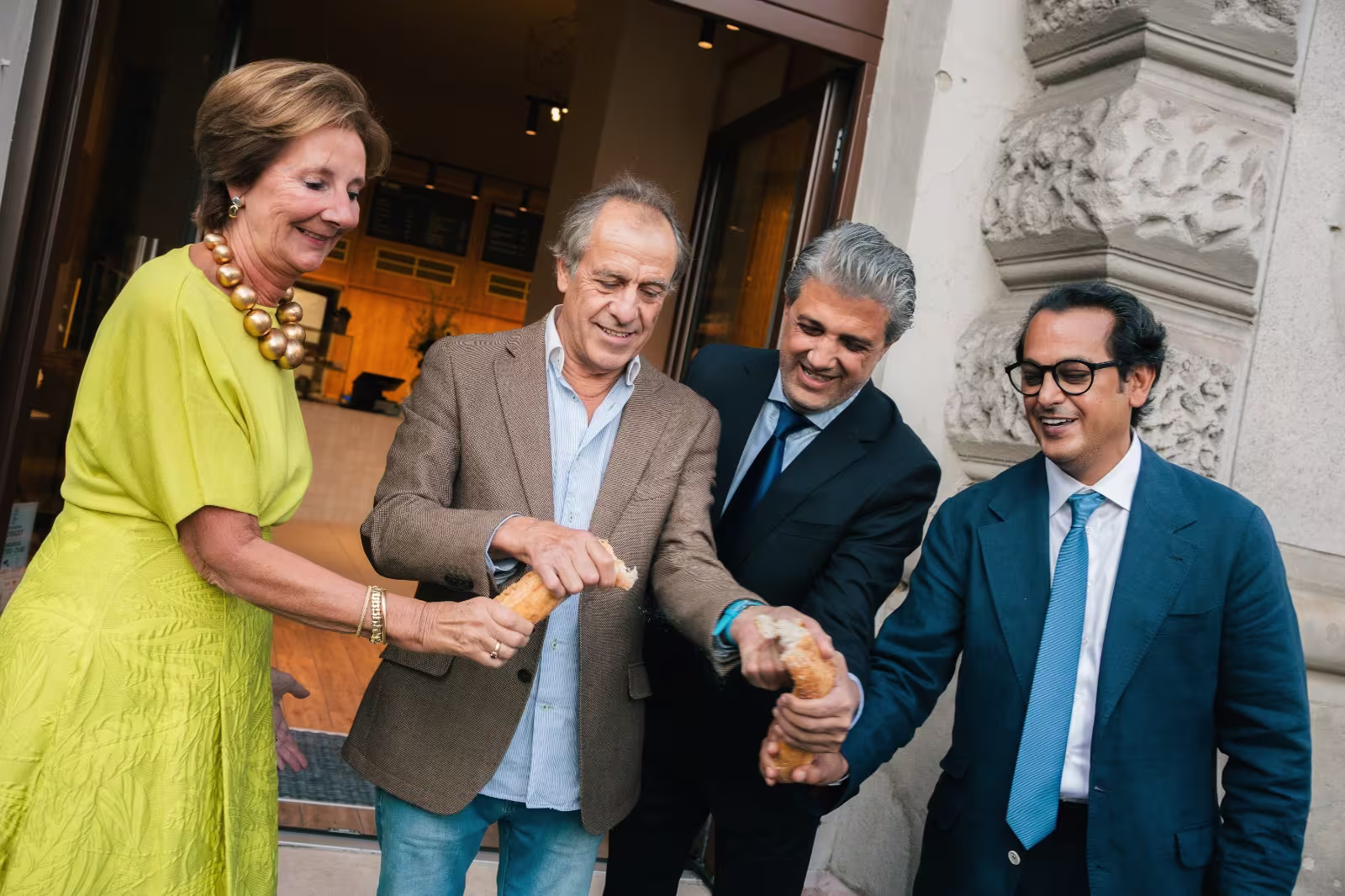 Grand Opening of Le Pain Quotidien in Hungary